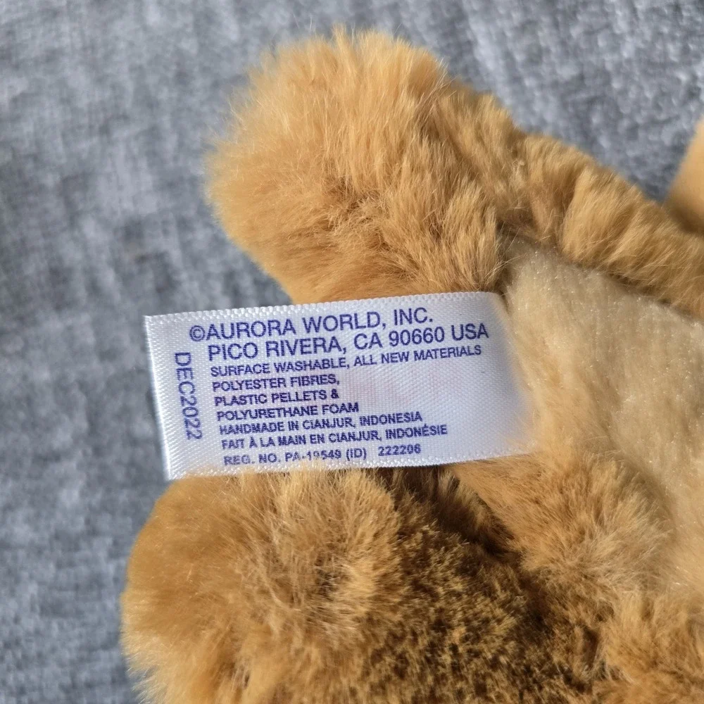 NWT Aurora Adorable Mini Flopsie Edaphosaurus Stuffed Animal Plush Dinosaur